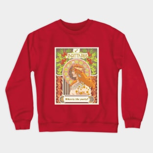 Sagittarius e o Zodiaco Crewneck Sweatshirt